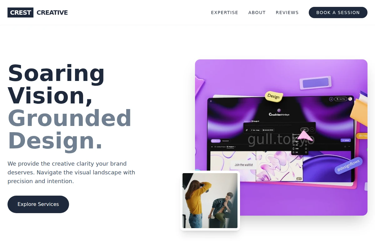 Crest Creative Direction
