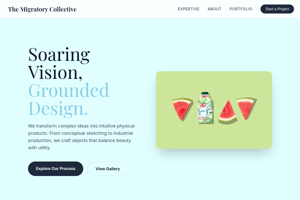 Minimal Product Design