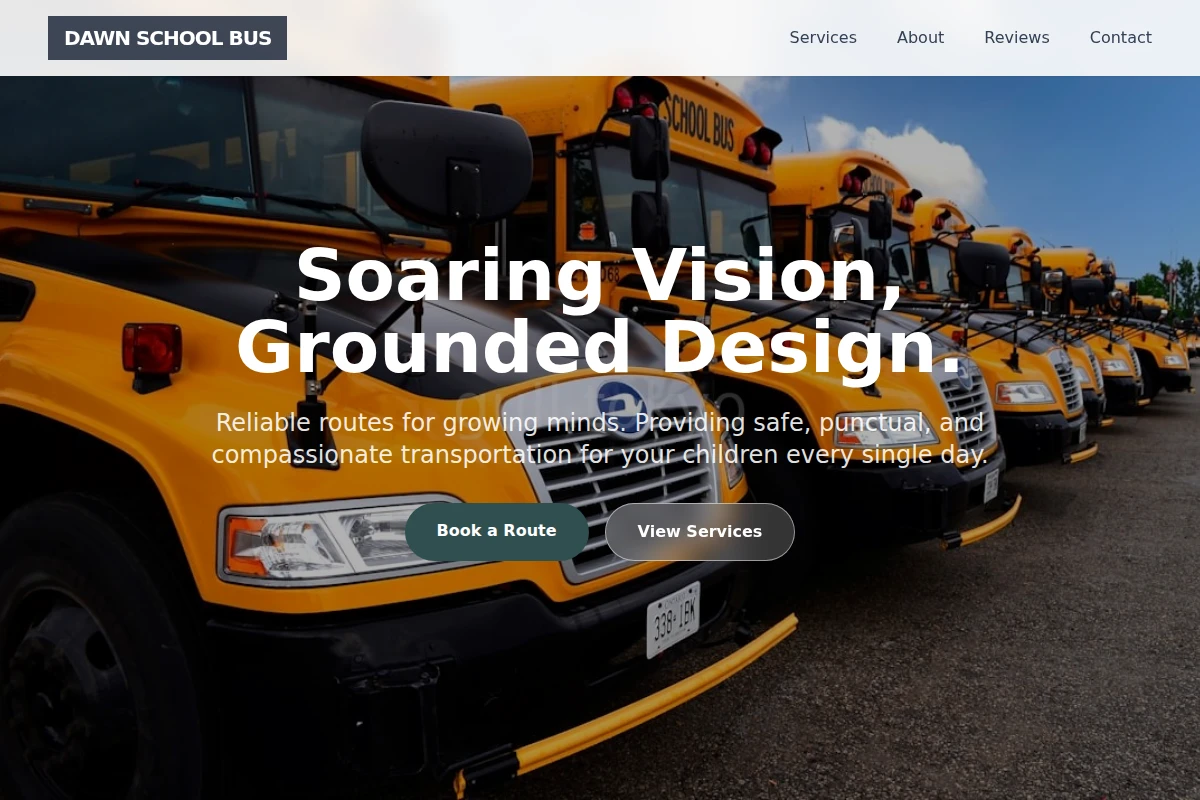 Dawn School Bus