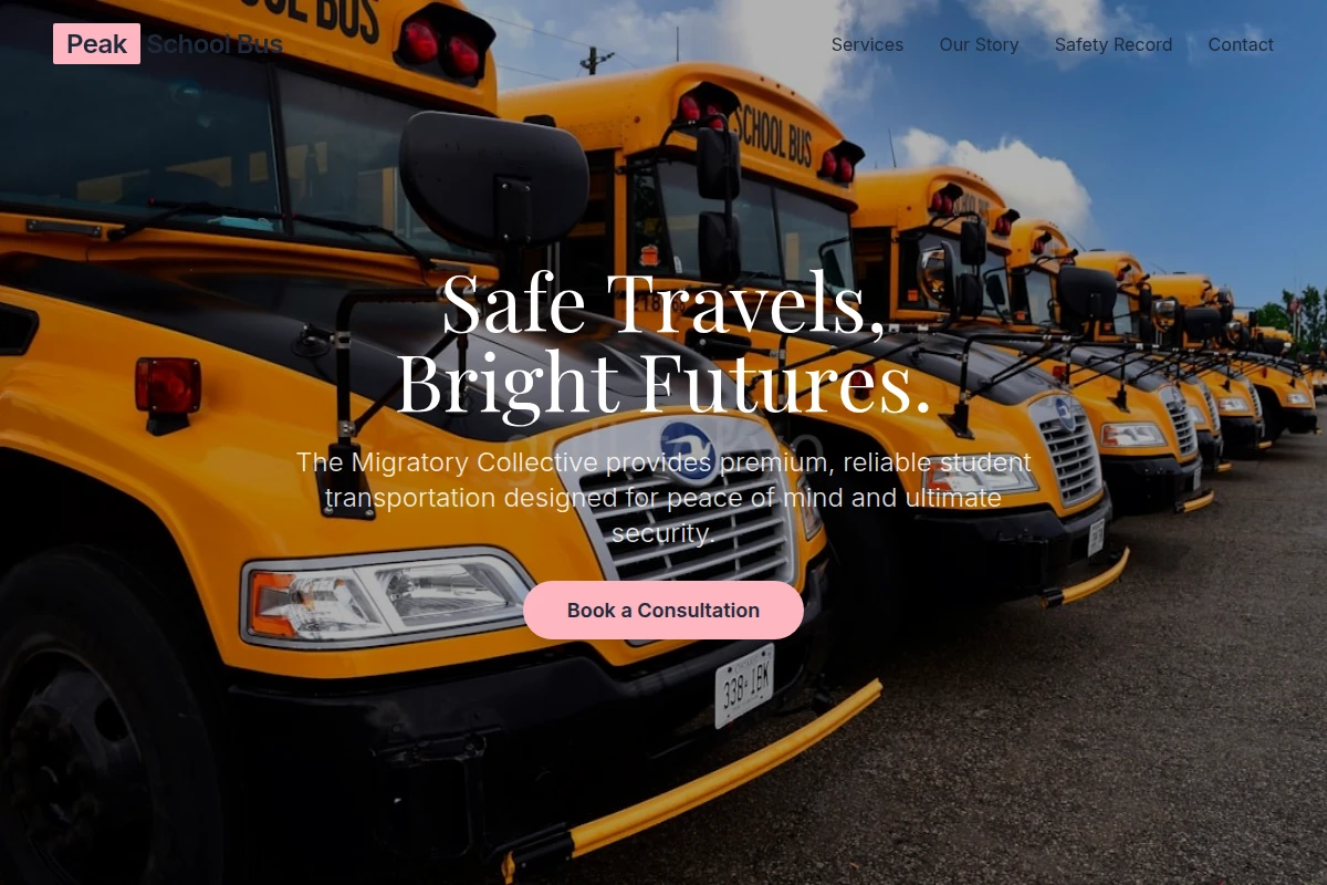 Peak School Bus