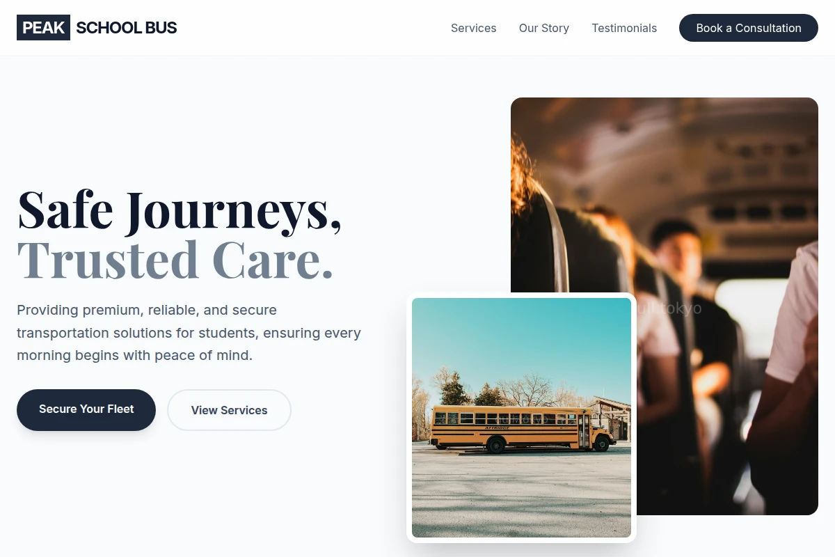 Peak School Bus