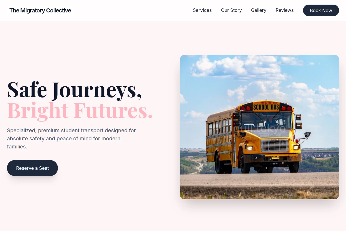 Light School Bus