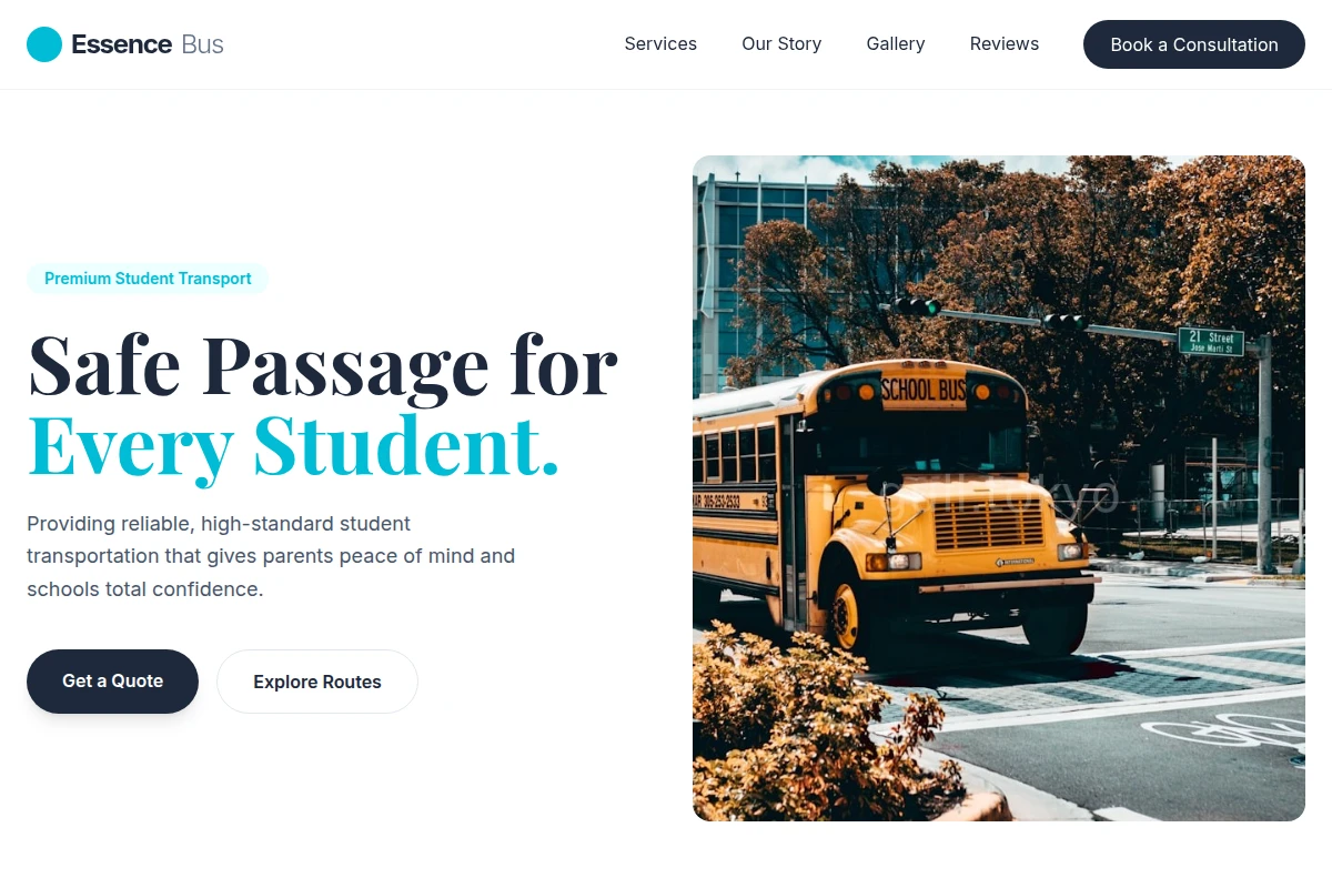 Essence School Bus