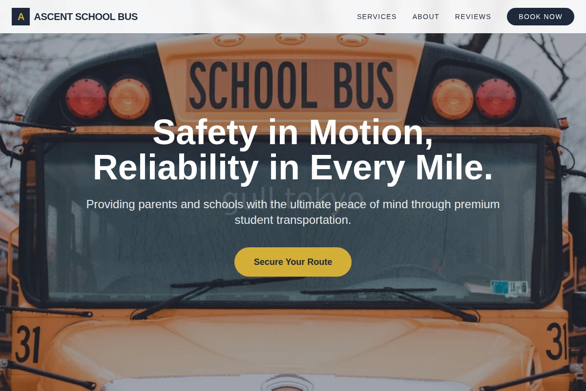 Ascent School Bus