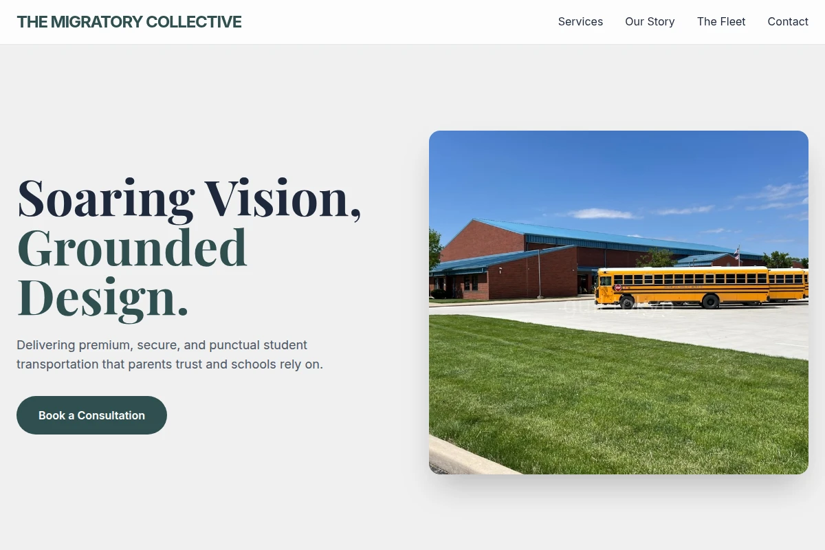 Canvas School Bus